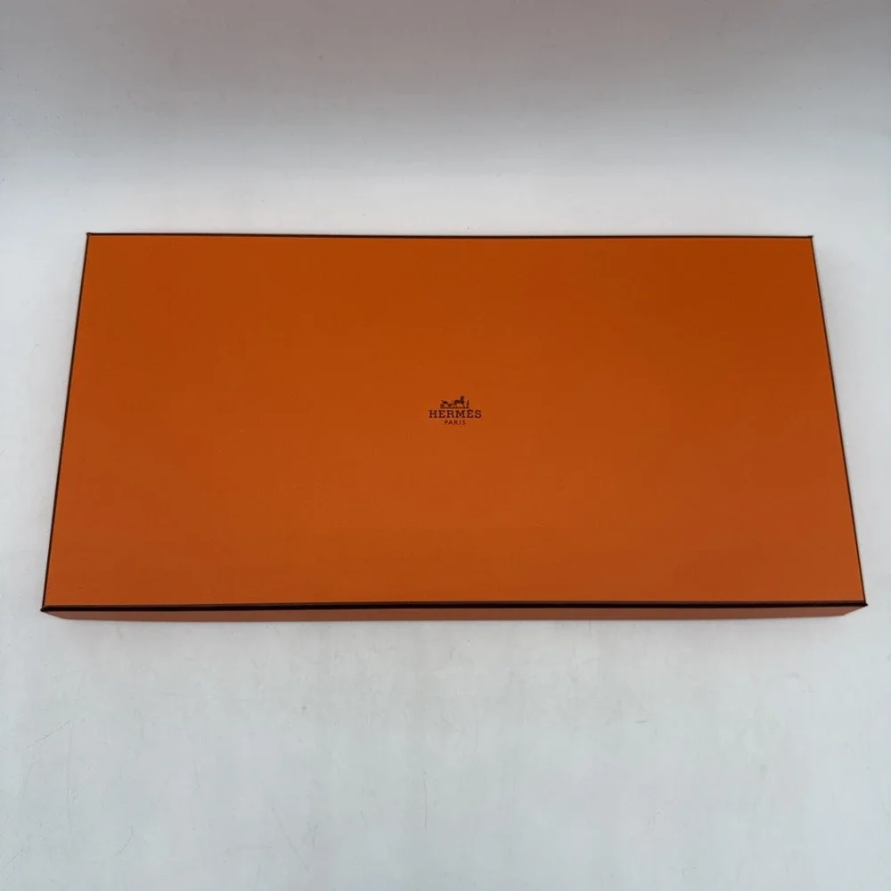 Hermes Empty Box Rectangle Orange ~14